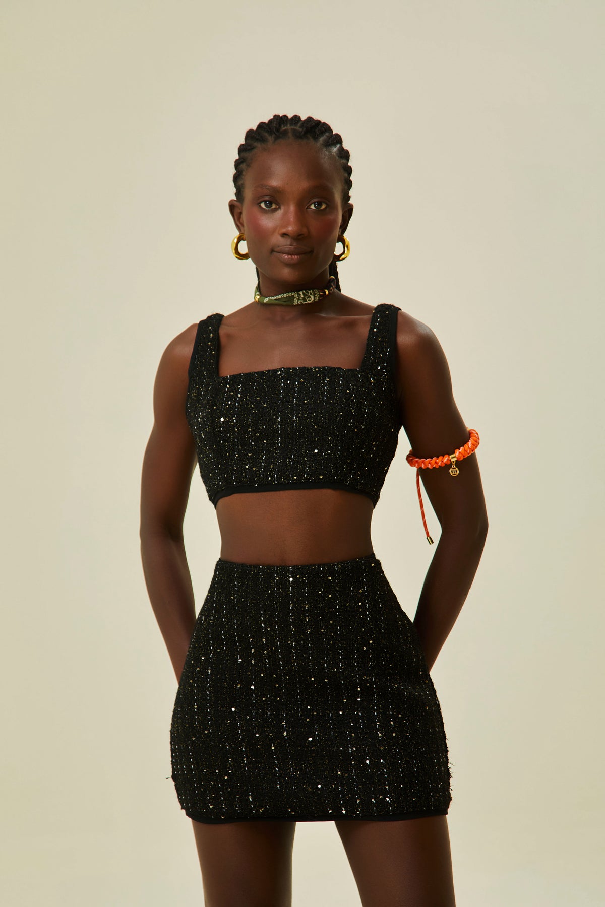 Cropped Tweed Selvagem