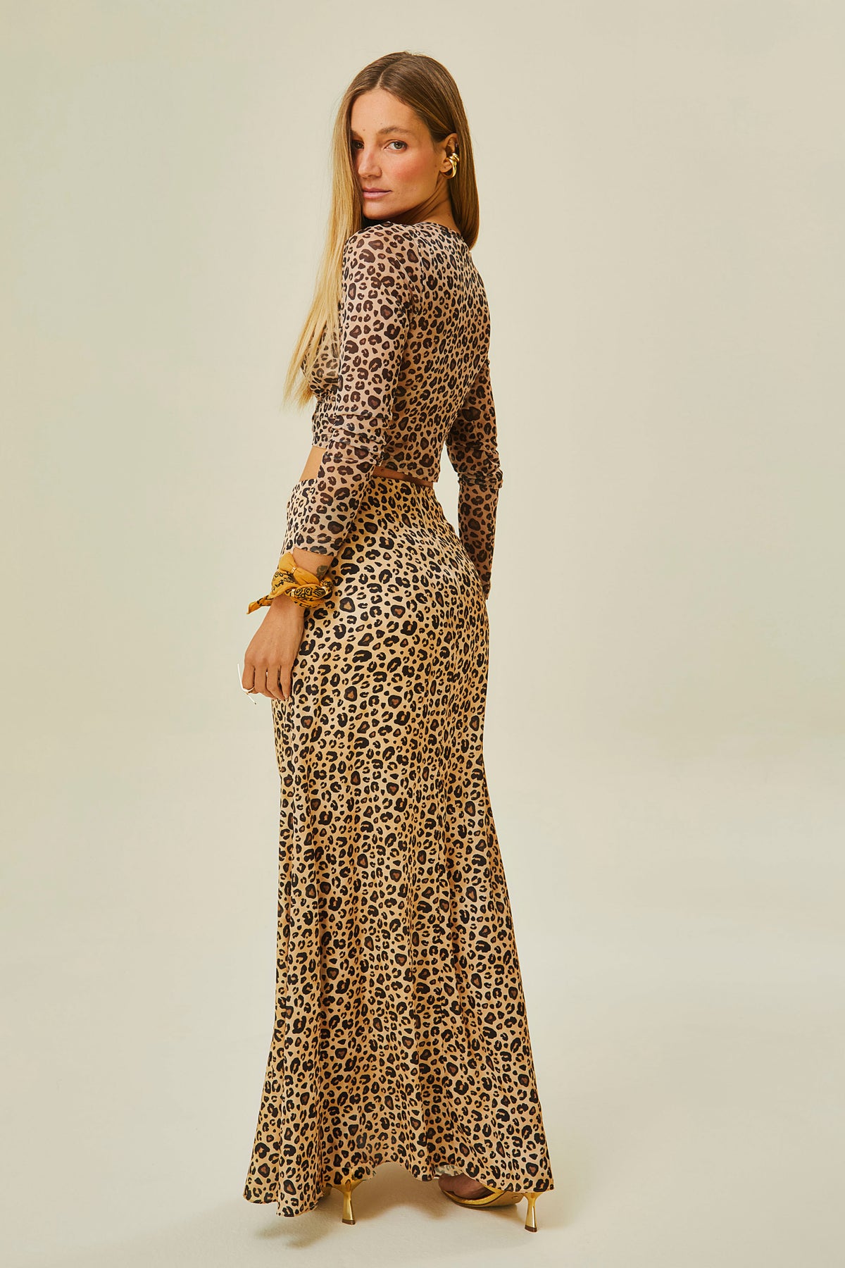 Saia Longa Tweed Selvagem